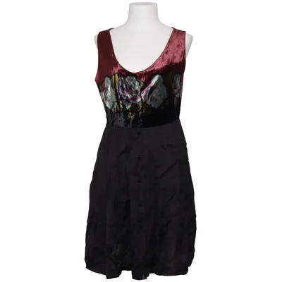 Jurk (Zwart, Meerkleurig) van Tandem Katoen, Modal, Viscose