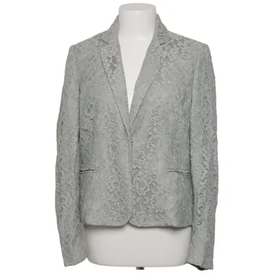 Blazer (Gris) de Mango Suit Coton, Polyamide, Polyester, Viscose