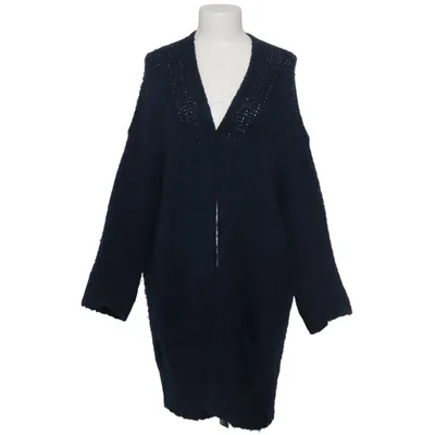 Cardigan (Bleu) de American Vintage Acrylique, Laine d'alpaga, Laine de mouton, Polyamide