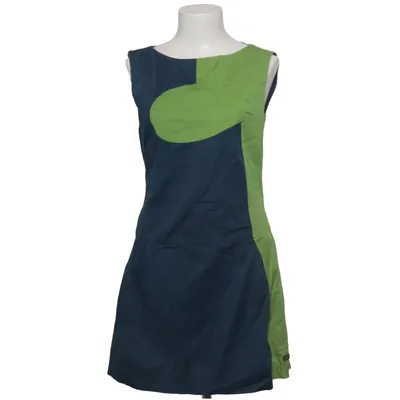 Jurk (Blauw, Groen) van Skunkfunk Katoen, Elastaan