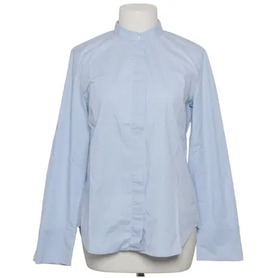 Shirt (Blauw) van Marc O'Polo Katoen, Elastaan