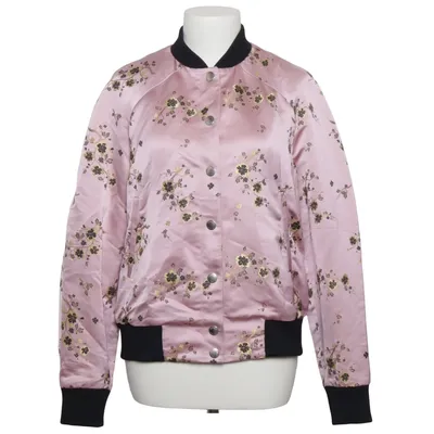 Bomber jacket (Pink, Multicolored) from Kenzo Acetate, Viscose