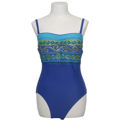 Badpak (Blauw, Groen, Goud) van Lycra Elastaan, Polyamide