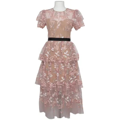 Cocktail dress (Pink, Beige, Black) from Xueyuanfeng Cotton, Polyester