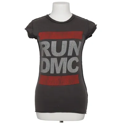 T-shirt (Gris, Multicolore) de Amplified Vintage Coton