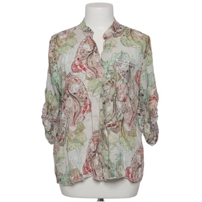 Bluse (Hvid, Flerfarvet) fra Pink Cherry Viscose
