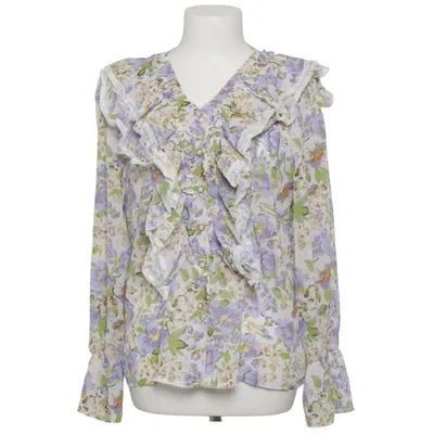 Blus (Lila, Vit, Grön) från Azara Paris Bomull