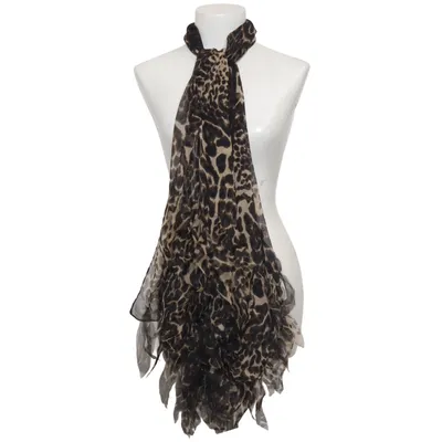 Châle (Beige, Noir) de Passigatti Soie