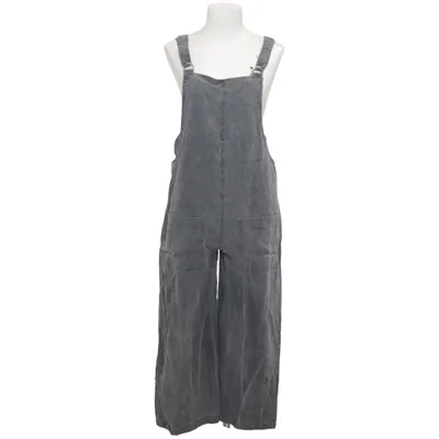 Dungarees (Gray) from Zara Linen, Lyocell