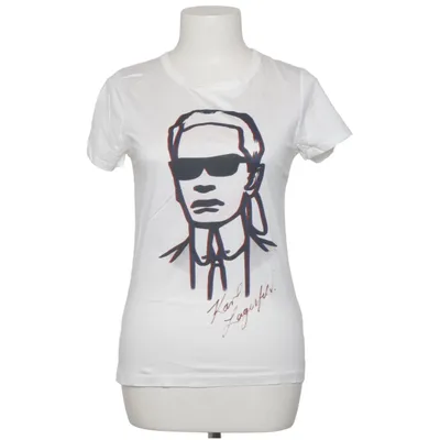 T-shirt (White) from Karl Lagerfeld for H&M Cotton