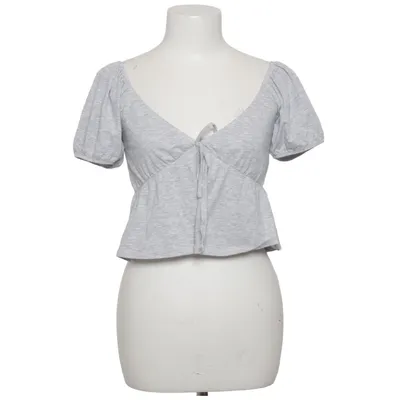 Slå-om bluse (Grå) fra Cotton On Bomuld, Elastan, Modal