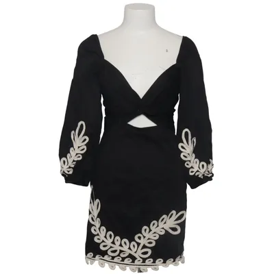 Dress (Black, White) from H&M Cotton, Elastane