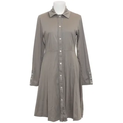 Shirt dress (Gray) from Pluto Cotton