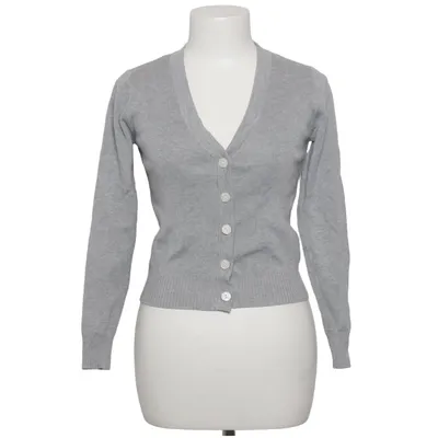 Cardigan (Gray) from Urban Revivo Acrylic, Polyamide, Polyester