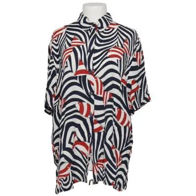Korte mouwen shirt (Blauw, Wit, Rood, Meerkleurig) van Habella Viscose