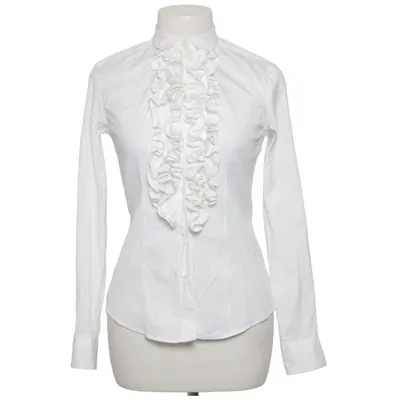Blouse (Blanc) de Guglielminotti Coton, Élasthane, Polyamide