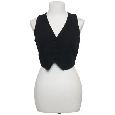 Kostuumgilet (Zwart) van Blanc Nature Katoen
