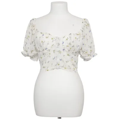 Crop top (White, Multicolored) from Verge Girl