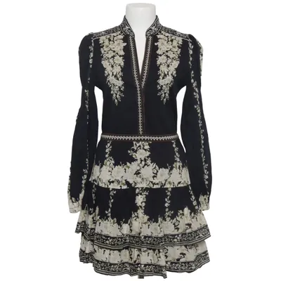 Robe (Noir, Blanc) de Alice + Olivia Coton, Polyester
