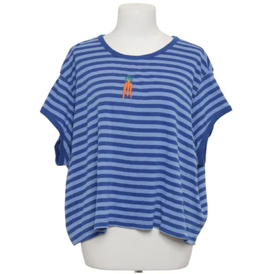 T-shirt (Blå) fra Lucy & Yak Økologisk bomuld