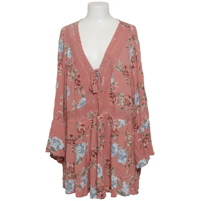 Blouse (Rose, Multicolore) de Torrid Coton, Viscose