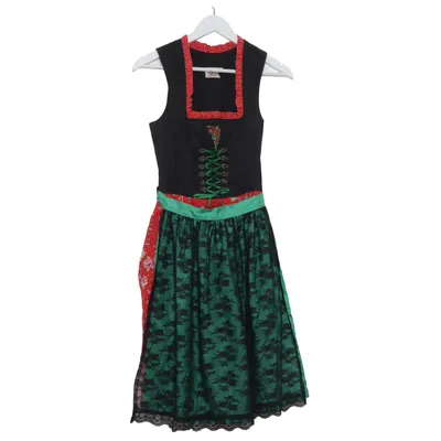 Dirndl (Black, Red, Green) from Country Line Cotton, Polyamide, Polyester