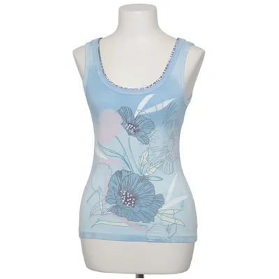 Tanktop (Blauw, Meerkleurig) van Amor & Psyche Elastaan, Viscose