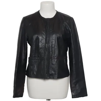 Läderjacka (Svart) från Conbipel Skinn, Polyester