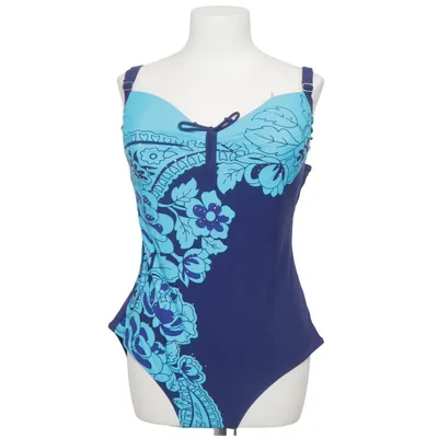 Swimsuit (Blue) from Power Flower Elastane, Polyamide