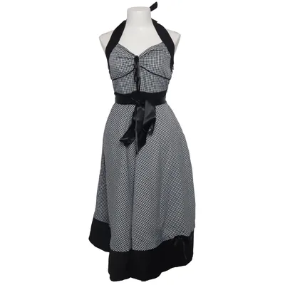 Kjole (Sort, Hvid) fra Sugar Shock Bomuld, Polyester