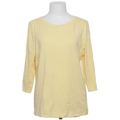 Long sleeve T-shirt (Yellow) from Women Essentials by Tchibo Elastane, Organic cotton