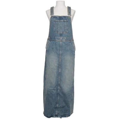 Robe salopette (Bleu) de Pull & Bear Coton, Lyocell
