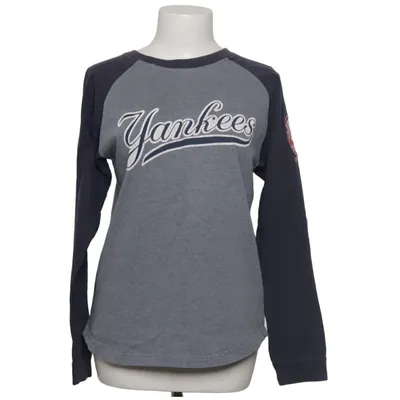 Baseballtrøje (Blå, Grå) fra Majestic