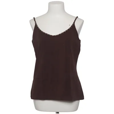 Tank­top (Braun) von Biaggini Baumwolle, Elasthan