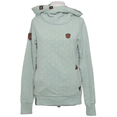 Capuchon sweater (Groen) van Naketano Katoen, Polyester