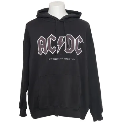 Sweat à capuche (Noir) de ACDC Coton, Polyester