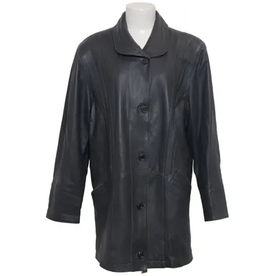Leather blazer (Gray) from Gazelli Creation