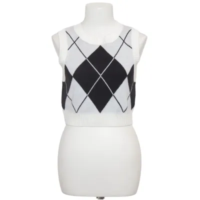 Pullunder (Weiß, Schwarz) von Divided by H&M Acryl