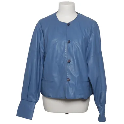 Veste en cuir (Bleu) de Salamander Cuir