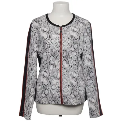 Jacke (Schwarz, Weiß) von Just White Baumwolle, Elasthan, Polyester