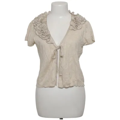Bolero (Beige) från I Am Bomull, Metallfiber