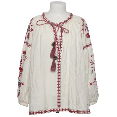 Blouse (Blanc, Rouge) de Zara Woman Polyester