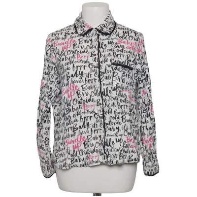 Chemise de pyjama (Blanc, Rose, Noir) de Kate Spade Coton, Viscose