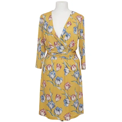 Robe (Jaune, Bleu, Multicolore) de Almatrichi Élasthane, Polyester