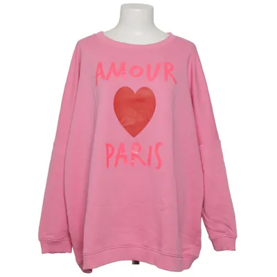 Sweatshirt (Roze) van Sheego Katoen