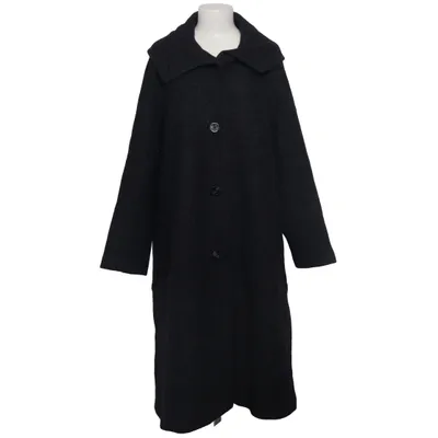 Coat (Gray) from Herluf Design Polyester, Viscose, Wool