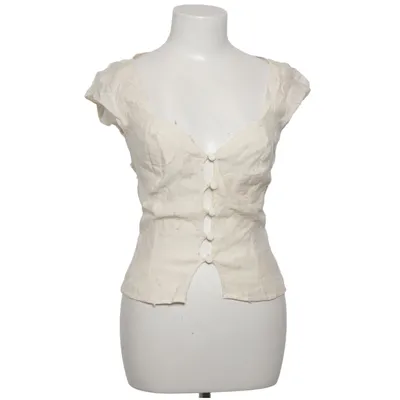 Wikkelblouse (Wit) van Alchemy Katoen, Polyester, Viscose