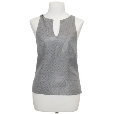 Haut (Gris) de Gustav Acétate, Fibre métallique, Polyester