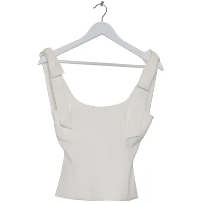 Top (Wit) van Zara Elastaan, Polyester