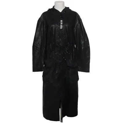 Ledermantel (Schwarz) von Freaky Nation Leder